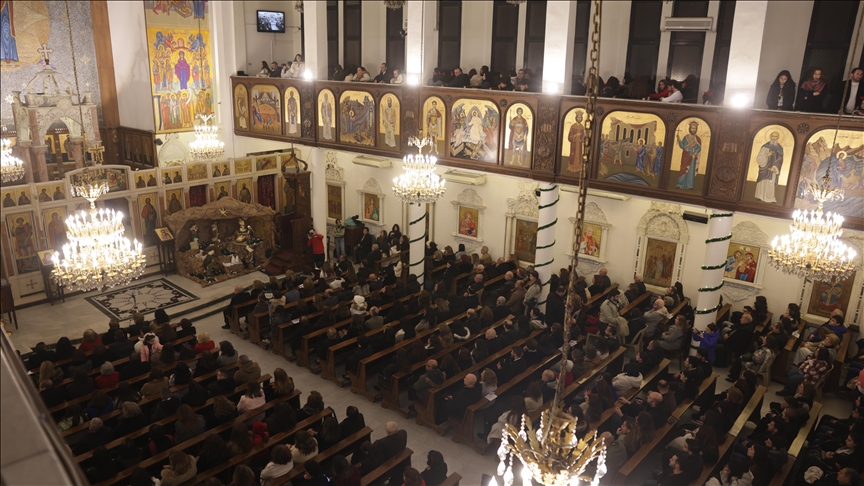  Сириските христијани го одбележуваат Божиќ со молитви и повици за мир