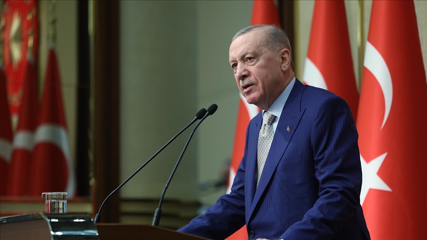 Cumhurbaşkanı Erdoğan: Türkiye Yüzyılı yürüyüşümüze eşlik eden Avrupa Türk toplumunu kimseye ezdirmeyiz