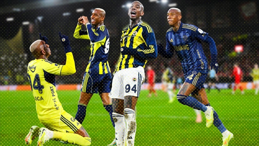 Fenerbahçe'de ilk yarının en golcüsü Anderson Talisca