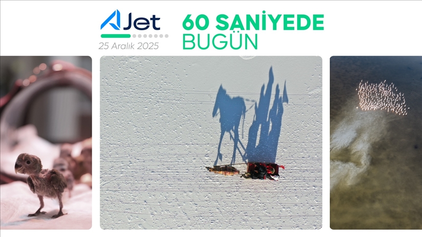 60 saniyede bugün (25 Aralık 2025)