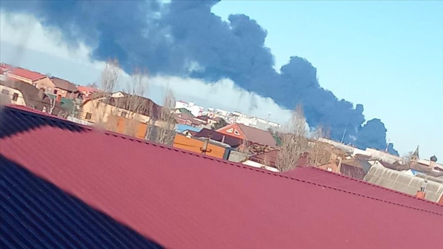 روسيا: حريق في ميناء تيمريوك النفطي إثر هجوم بطائرة مسيرة