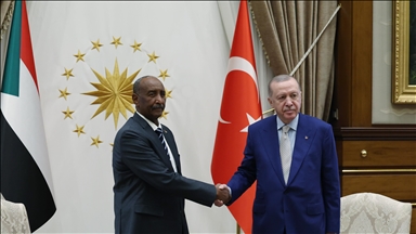 الرئيس أردوغان يبحث مع البرهان العلاقات الثنائية والمستجدات الدولية