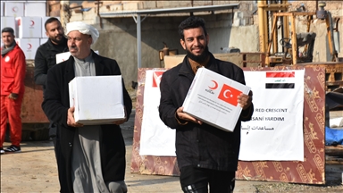 Türk Kızılay, Irak’ın Kerkük kentinde selzedelere gıda yardımı ulaştırdı