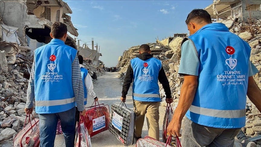 وقف الديانة التركي يقدم مساعدات لأكثر من 50 مليون شخص في 2025