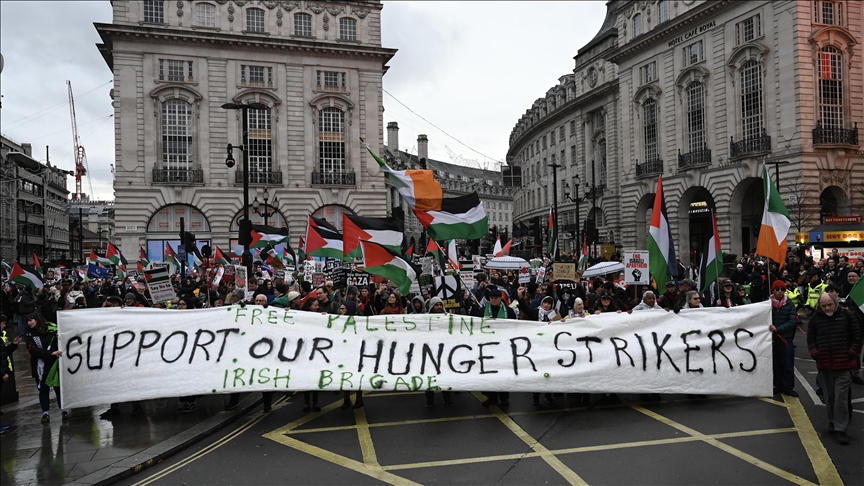 UN experts urge UK to protect rights of pro-Palestinian detainees on hunger strike
