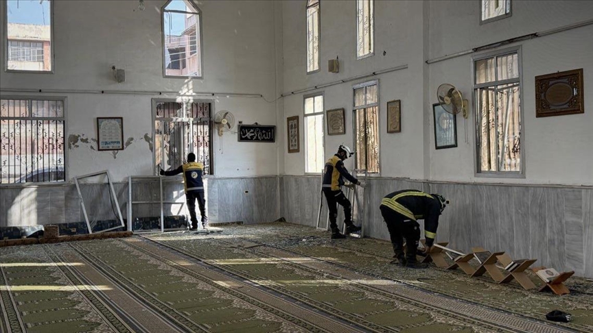 إدانات عربية واسعة للهجوم الإرهابي على مسجد بحمص وسط سوريا (محصلة)