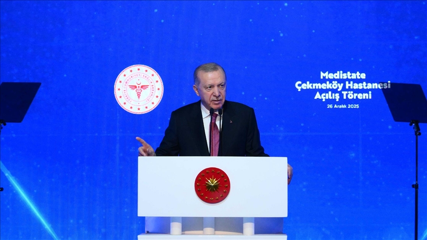 أردوغان: تركيا أثبتت أنها دولة رائدة ونموذجية في المجال الصحي