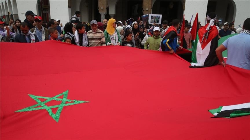 المغرب.. وقفة احتجاجية ترفض التطبيع مع إسرائيل وتدعم قضية فلسطين