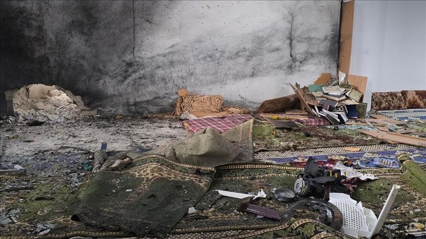 انفجار در مسجدی در شهر حمص سوریه 5 کشته برجای گذاشت