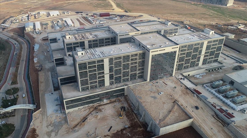 Hızla yükselen Mardin Şehir Hastanesinde sona gelindi