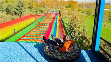 Ümraniye'deki Trabzonpark Millet Bahçesi'ne kaydırak projesi