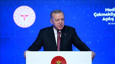 Serokomar Erdogan: "Me standardên xizmetên tenduristiyê li tevahiya Tirkiyeyê bilind kiriye"