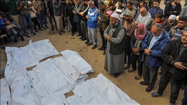 В Газе предали земле тела 25 палестинцев, извлеченных из-под завалов спустя два года