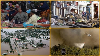 Séismes, inondations et incendies de forêt font des milliers de morts en 2025