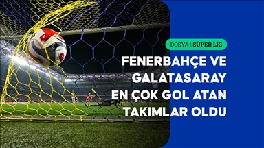 Süper Lig'de ilk yarının gol raporu