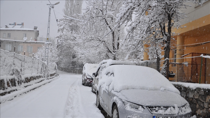 Li Wan, Hekarî, Bedlîs û Mûşê rêya 423 gund û gundwaran ji berfê girtî ne