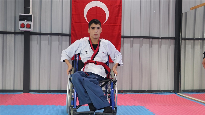 Hataylı para tekvandocu Hasan, milli takıma girmeyi hedefliyor