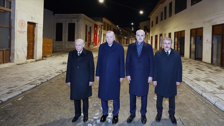 Cumhurbaşkanı Erdoğan, Hatay'da restorasyonu tamamlanan eserleri ziyaret etti