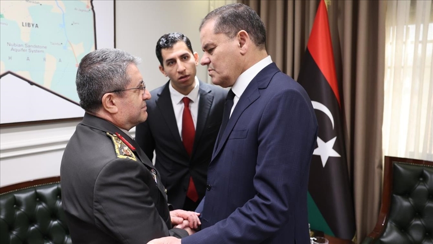 Türkiye's chief of general staff, Libyan premier meet in Tripoli