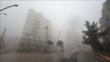 Li Mêrdînê baran û mij bi bandor e