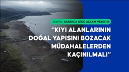 Sapanca Gölü'ndeki su çekilmesi domino etkisiyle biyoçeşitliliği baskı altına alıyor