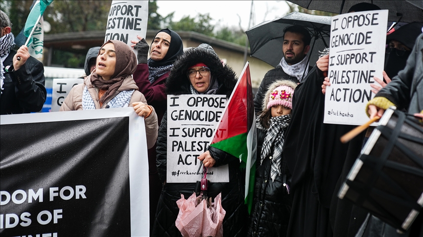 Filistin Davaları İnisiyatifinden "Palestine Action" grubu aktivistlerine destek 