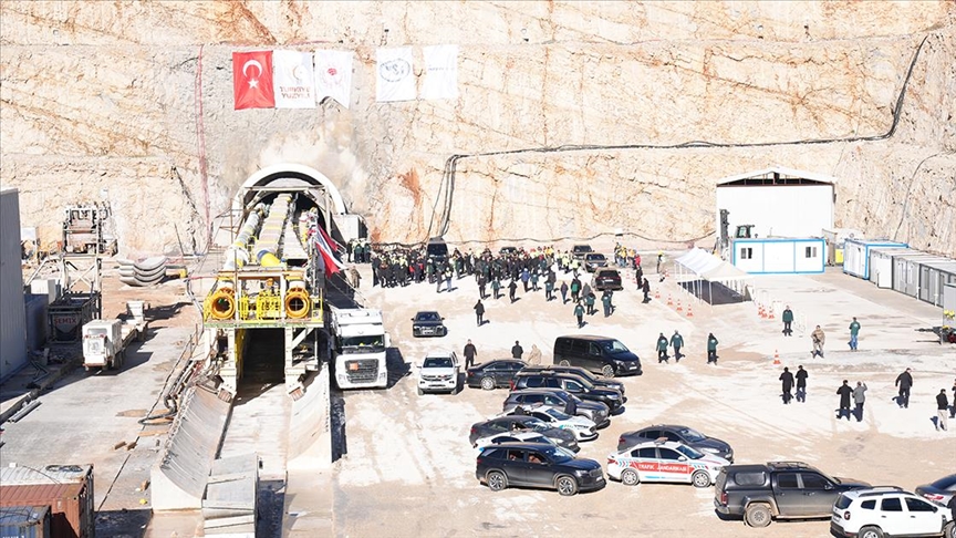 Diyarbakır'da Babakaya Sulama Tüneli'nde ikinci tüp kazı çalışmaları başladı