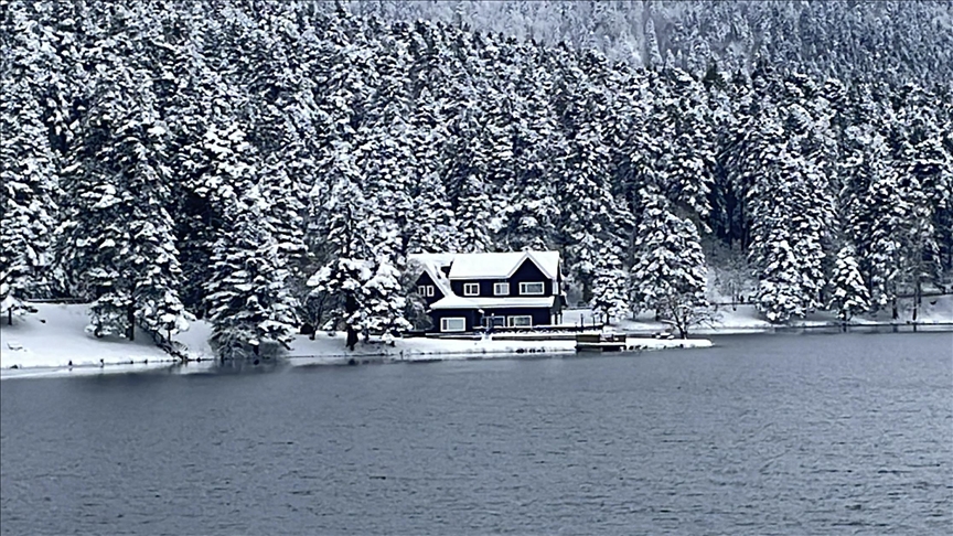 بولو التركية.. لوحات ثلجية آسرة في حديقة غولجوك الطبيعية