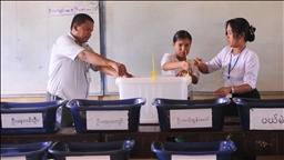 آغاز روند رای‌گیری برای نخستین انتخابات پس از کودتای 2021 در میانمار