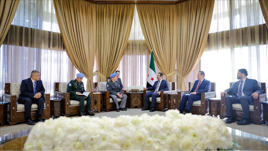 الشيباني يبحث مع مسؤول أممي انتهاكات إسرائيل جنوبي سوريا