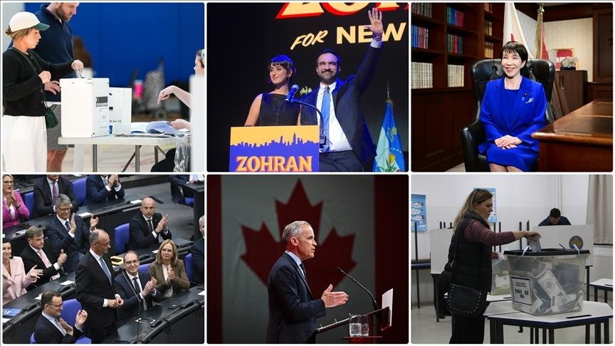 نتایج انتخابات در کشورهای مختلف از مهمترین وقایع سیاسی 2025 در جهان