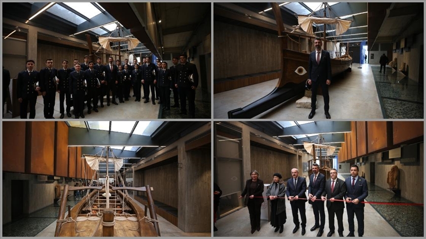 Çanakkale'de Troya Müzesi Denizcilik Sergi Alanı açıldı