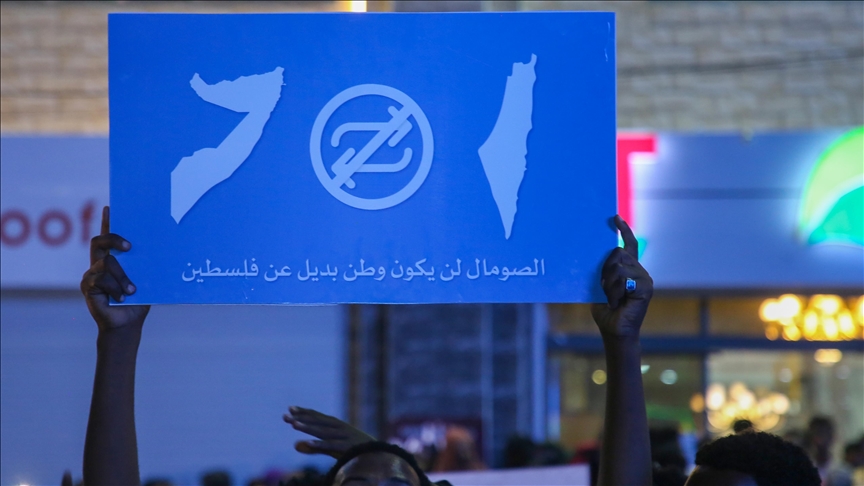 Somalis protest Israel&rsquo;s recognition of Somaliland