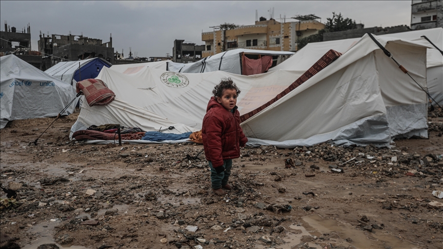 UNRWA  235 mijë palestinezë të prekur nga pasojat e dimrit  të shkaktuara nga njeriu  në Gaza