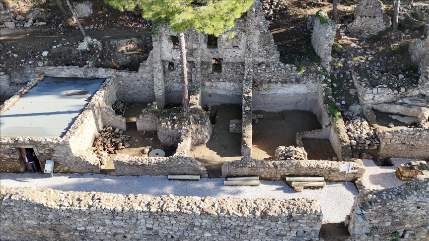  Excavations in Türkiye's Syedra ancient city reveal it was major olive oil production hub