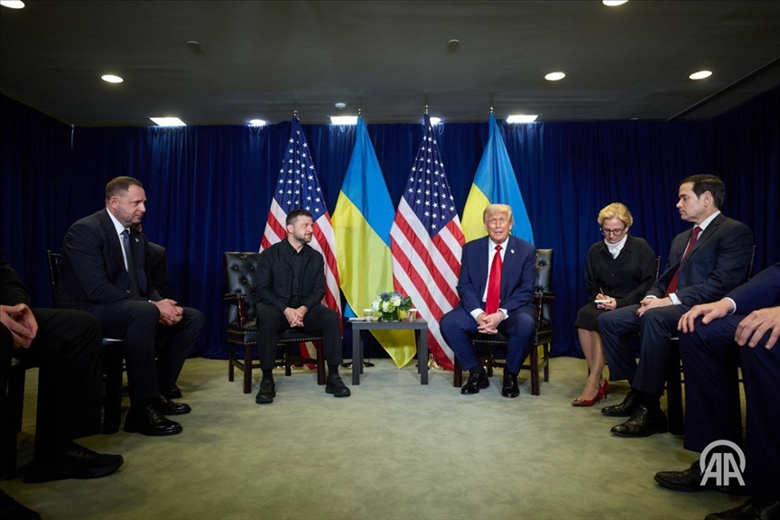 Trump says 'a lot of progress' made on ending Russia-Ukraine war after Zelenskyy meeting