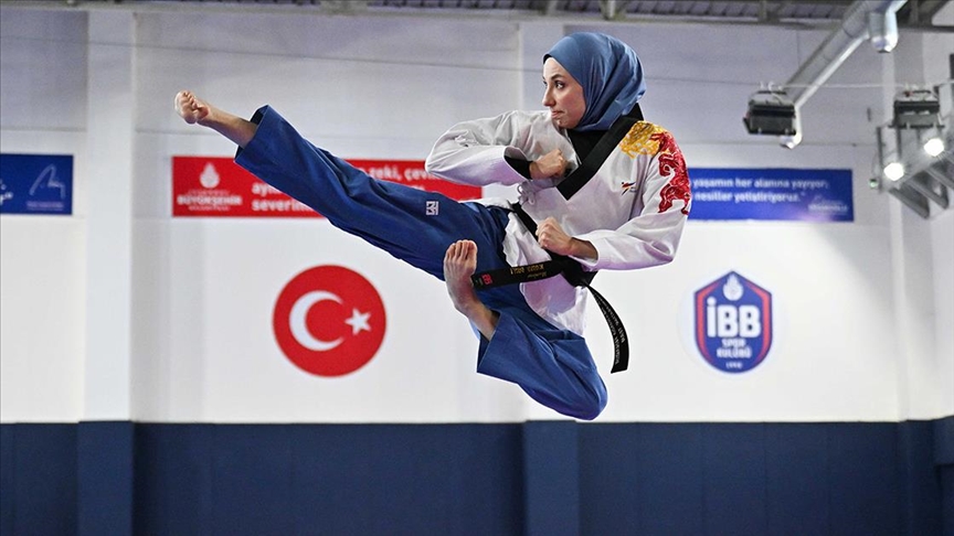 Milli tekvandocu Kübra Dağlı, 2026'da dünya şampiyonu olmayı hedefliyor