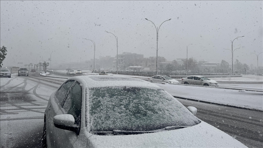 شەپۆلێکی بەفربارین دهۆکی گرتەوە