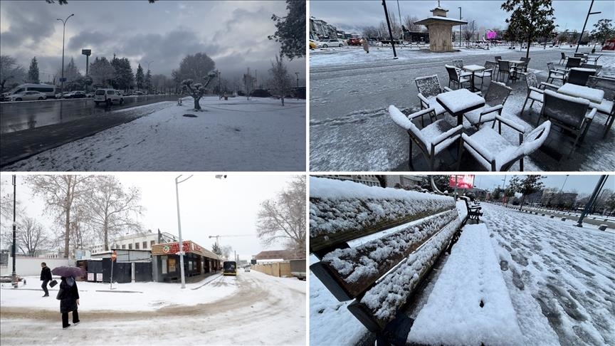 Li 5 bajarên Rojhilatê Anadoluyê berf barî û hewa sar e
