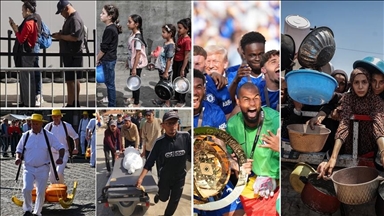 مفارقات 2025 بعدسة الأناضول.. غرب يحتفل وغزة تبكي دما ودموعا