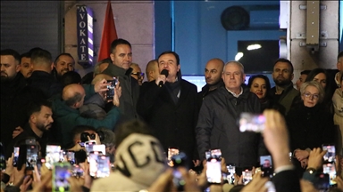 Zgjedhjet në Kosovë: Lëvizja Vetëvendosje dhe përkrahësit e saj festojnë në Prishtinë