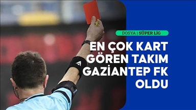 Süper Lig'de ilk yarının kart raporu