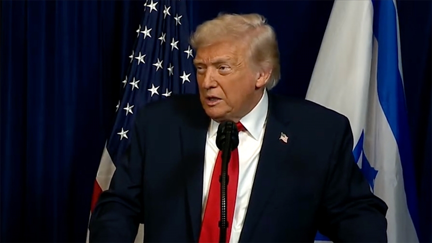 Trump, İsrail Başbakanı Netanyahu ile görüşmesinin ardından açıklamalarda bulundu