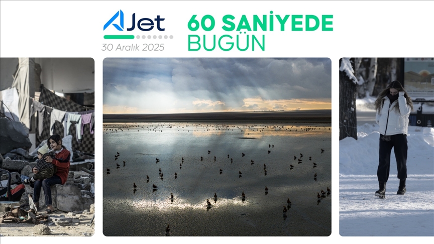 60 saniyede bugün (30 Aralık 2025) 