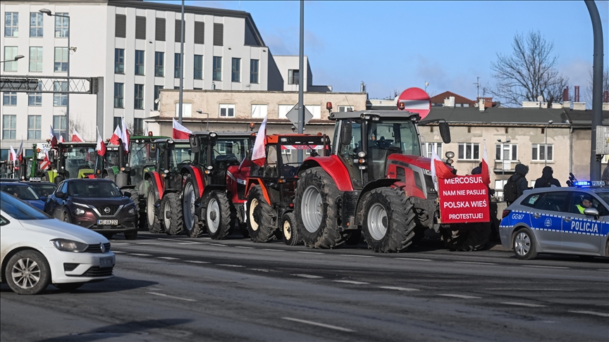 Fermerët polakë organizojnë protesta kundër marrëveshjes tregtare BE Mercosur