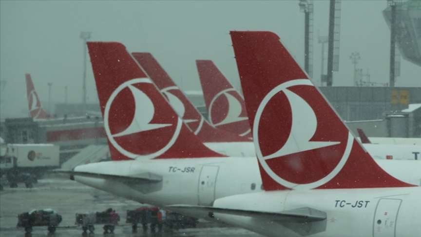Olumsuz hava koşulları nedeniyle THY 50, AJet 64 seferini iptal etti