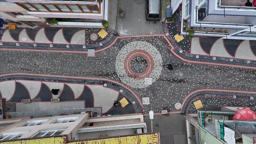 Trabzon'un sokaklarına "estetik dokunuş"