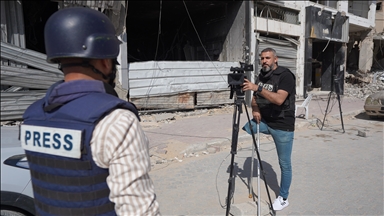 Hamas: Filistinli gazetecilerin rolü İsrail'in kurşunlarından daha güçlü