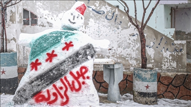 Snow, floods hit Syria as winter storm forces class suspensions