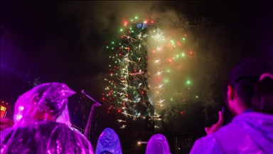 Тајван ја дочека Новата година со огномет во Тајпеј